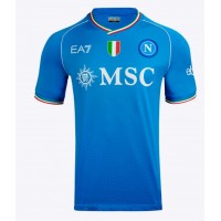 Pánský Fotbalový dres SSC Napoli Frank Anguissa #99 2023-24 Domácí Krátký Rukáv